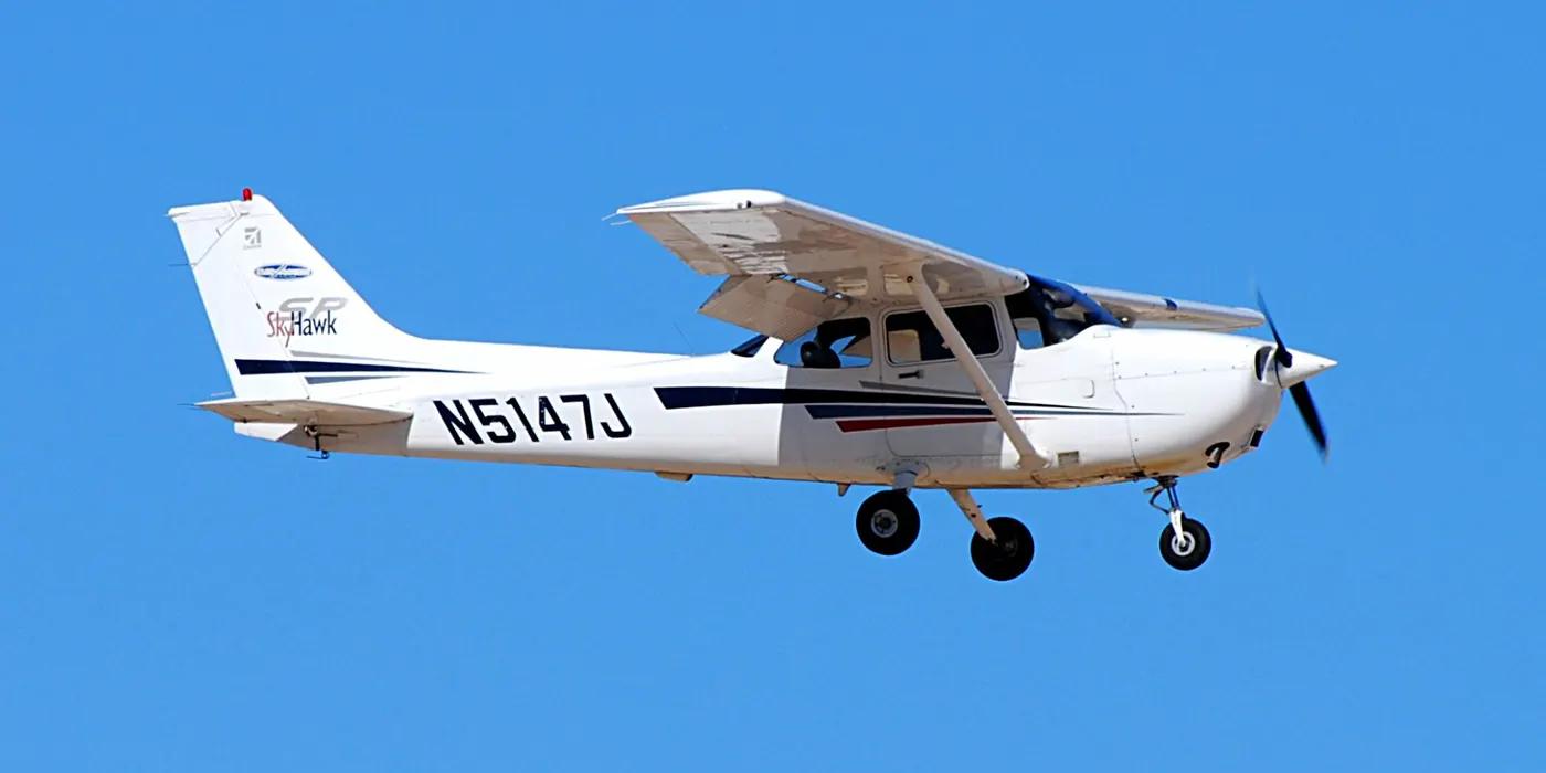 Cessna 172 en vol